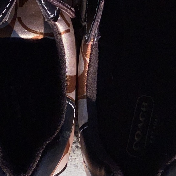 Y2K COACH KIRBY 6.5B SIGNATURE SATEEN MONOGRAM SATIN SNEAKERS - Picture 8 of 14